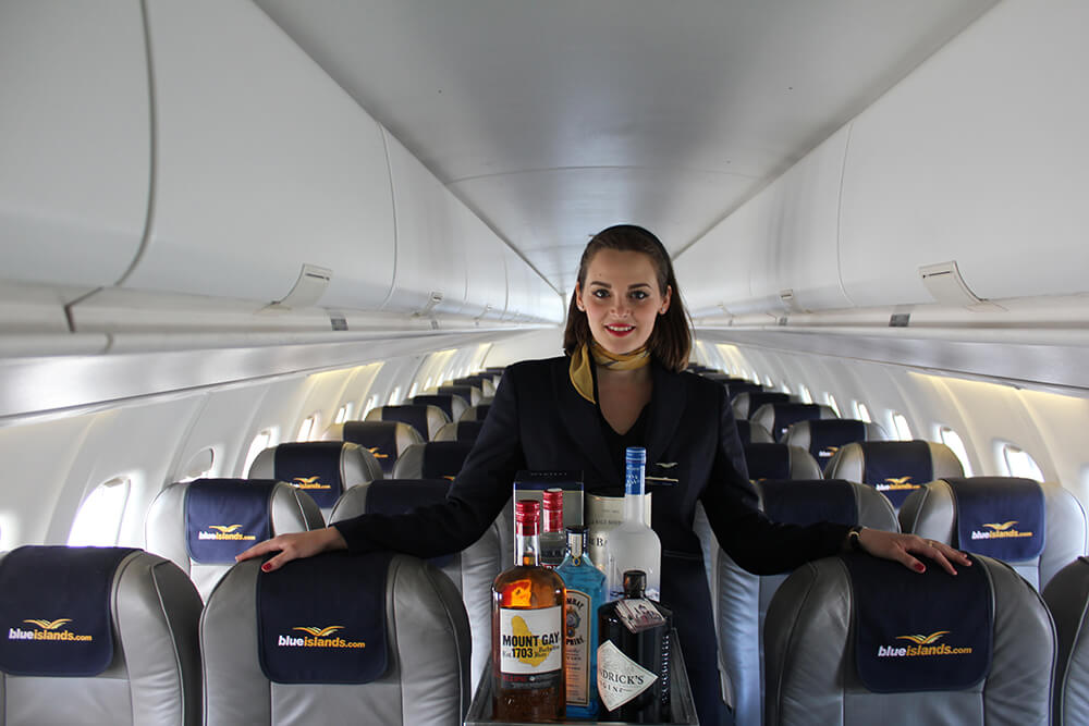 Blue Islands launch new onboard duty free service