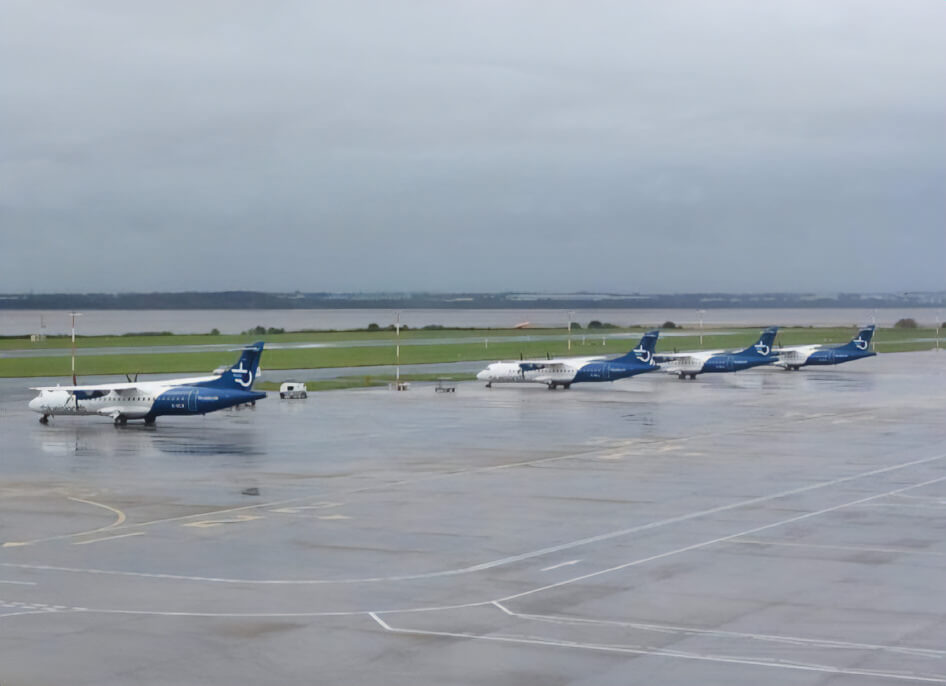 Blue Islands resumes operations