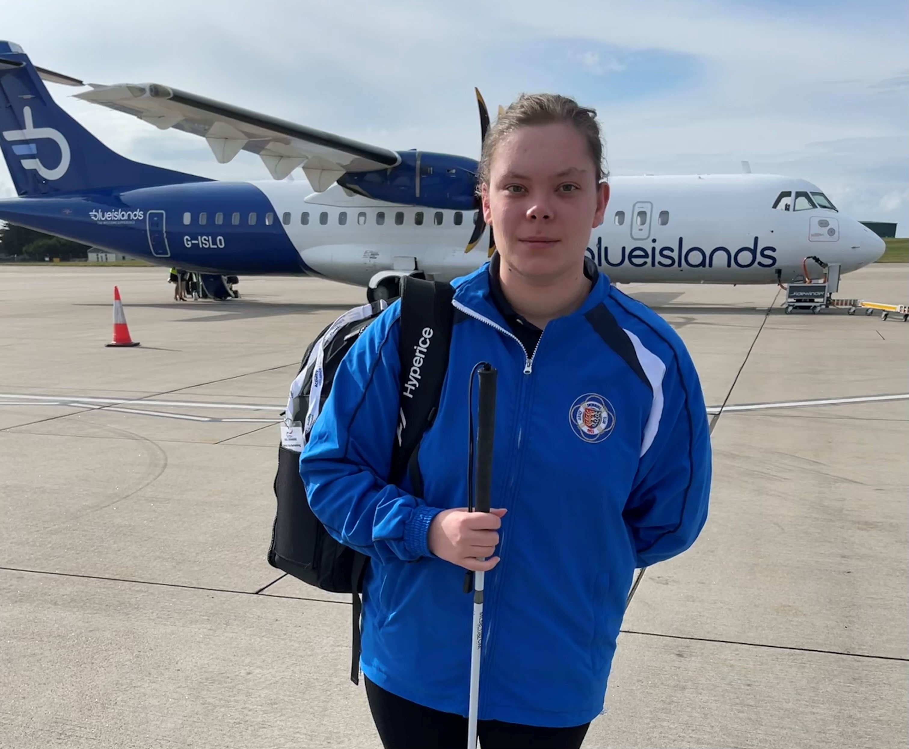 Swimmer Rebecca Hardy-Bishop flight funding